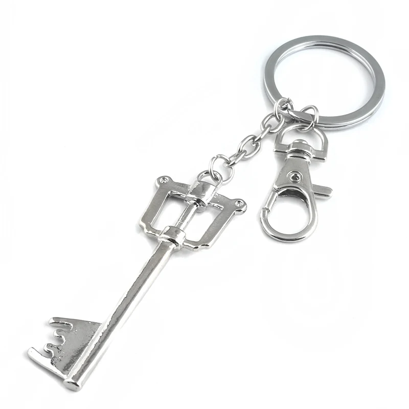 

Game Kingdom Hearts Sora Keyblade Keychain Key Weapon Metal Keyring Pendant Jewelry Souvenir Chaveiro Llaveros Cosplay Gift
