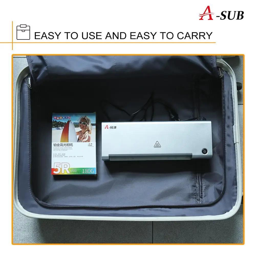 Ламинатор Формата А4 ламинатор с 2 роликами для использования дома офиса или