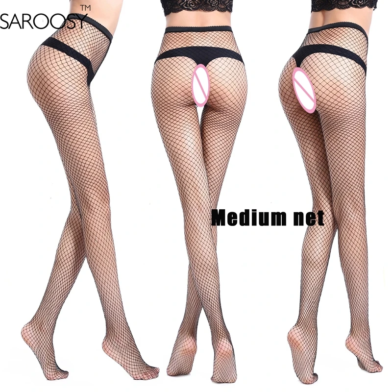 SAROOSY 2017 новые сексуальные ажурные высокие эластичные колготки для женщин ночного
