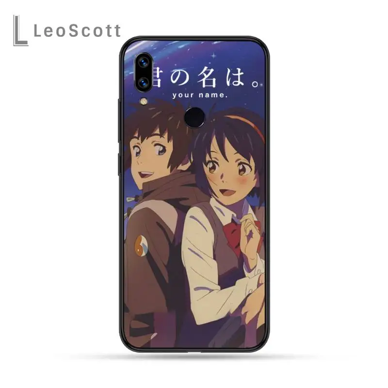 

Anime your name Phone Case For Xiaomi Redmi Note 4 4x 5 6 7 8 pro S2 PLUS 6A PRO