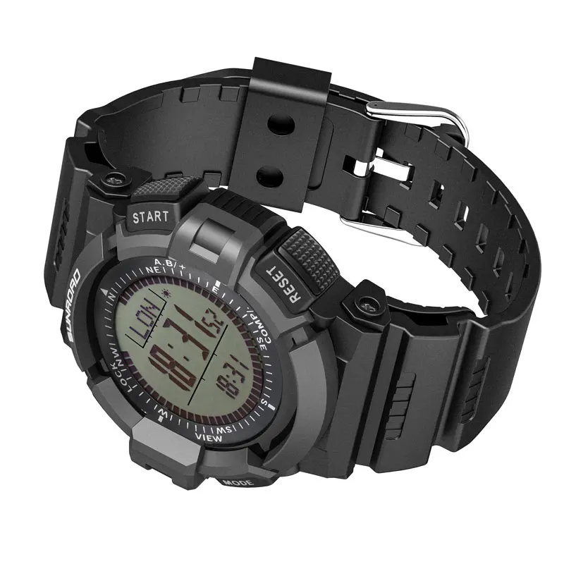 SUNROAD Men Digital Sports Watch with Compass Barometer Altimeter Waterproof Temperature Stopwatch Reloj Men's Wristwatch | Наручные