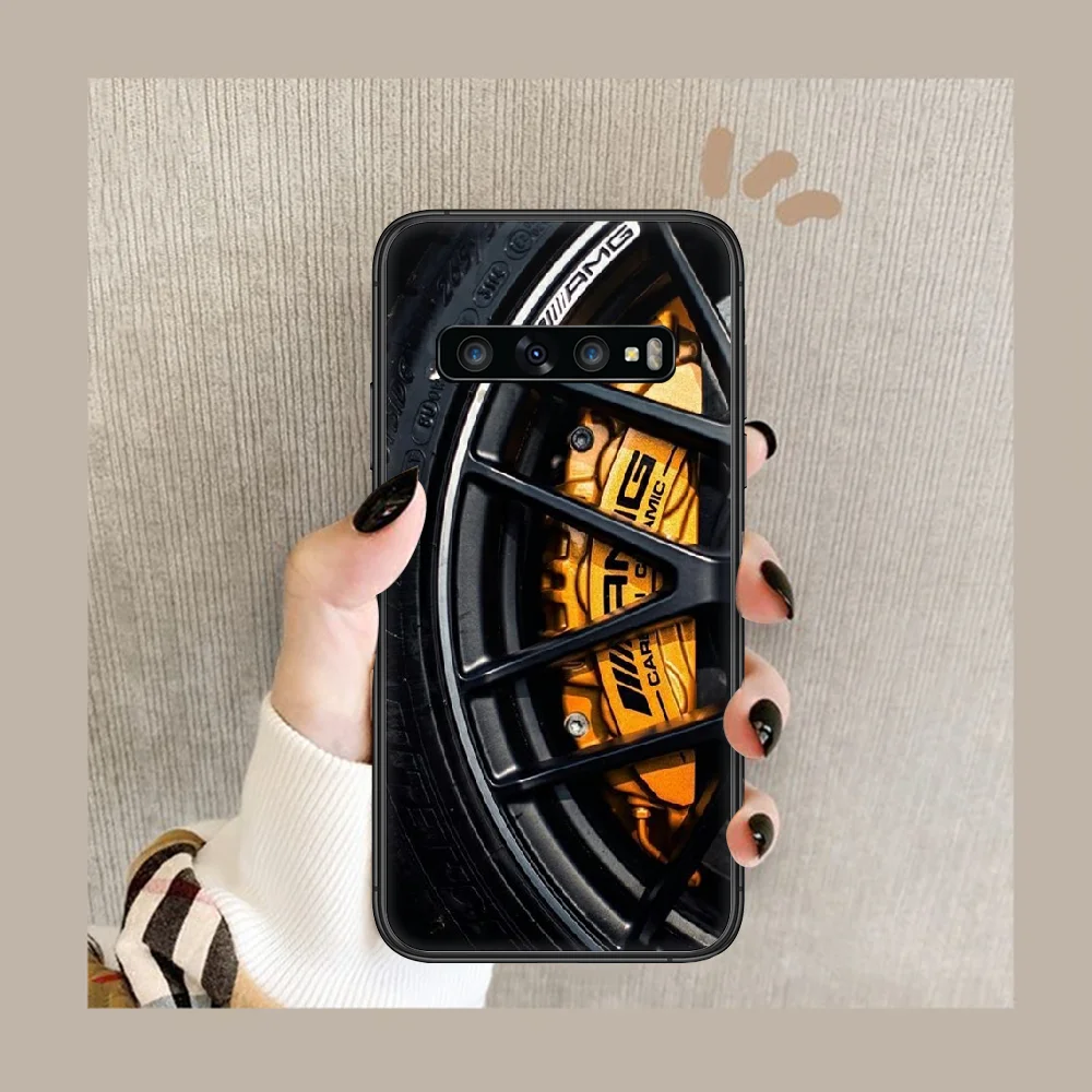 

AMG Sports car Phone Case Cover Hull For Samsung Galaxy S 7 8 9 10 e 20 FE edge uitra plus Note 9 10 20 black Waterproof Fashion