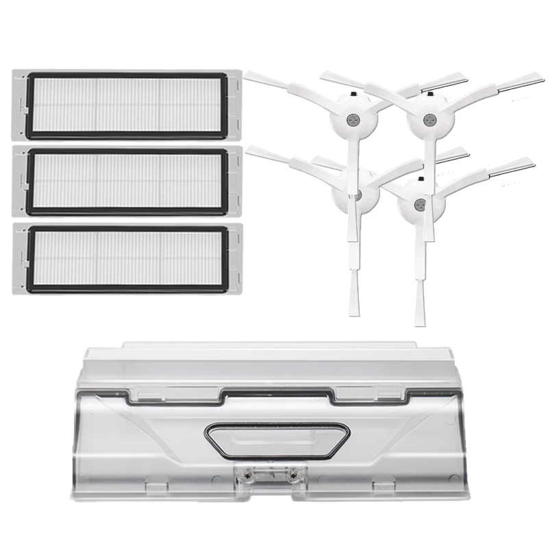 

For xiaomi mijia roborock T7 robot vacuum cleaner accessories dust box filter element filter HEPA side brush spare parts Xaomi
