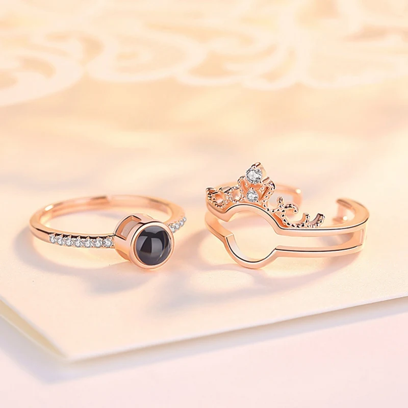 Милые кольца 100 языков я люблю тебя проекционное кольцо воспоминания о