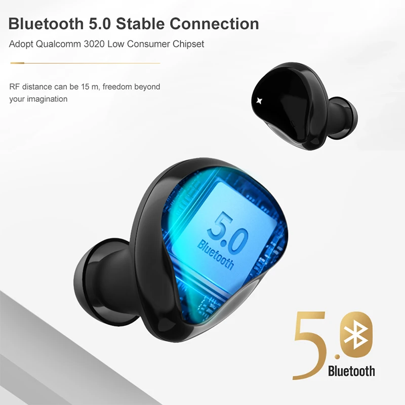 Новые беспроводные наушники APTX True TWS Bluetooth 5 0 музыкальные гарнитуры CVC 8.0