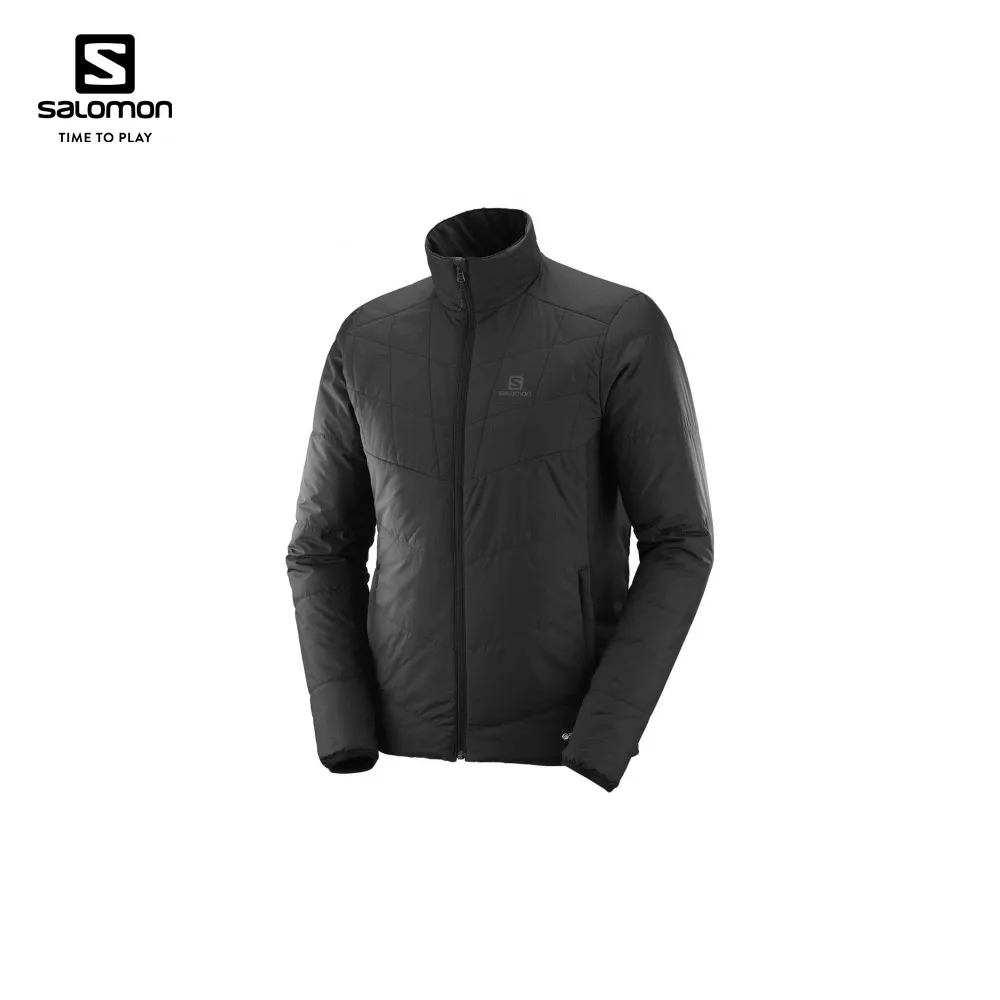 Куртка SALOMON DRIFTER MID JKT M Black/Ebony|Походные куртки| |
