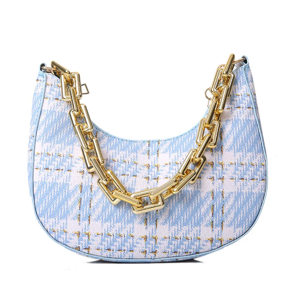 

Женские сумки через плечо с леопардовым принтом, ретро дамские сумочки из искусственной кожи в подмышках, модные клетчатые сумки через плеч...