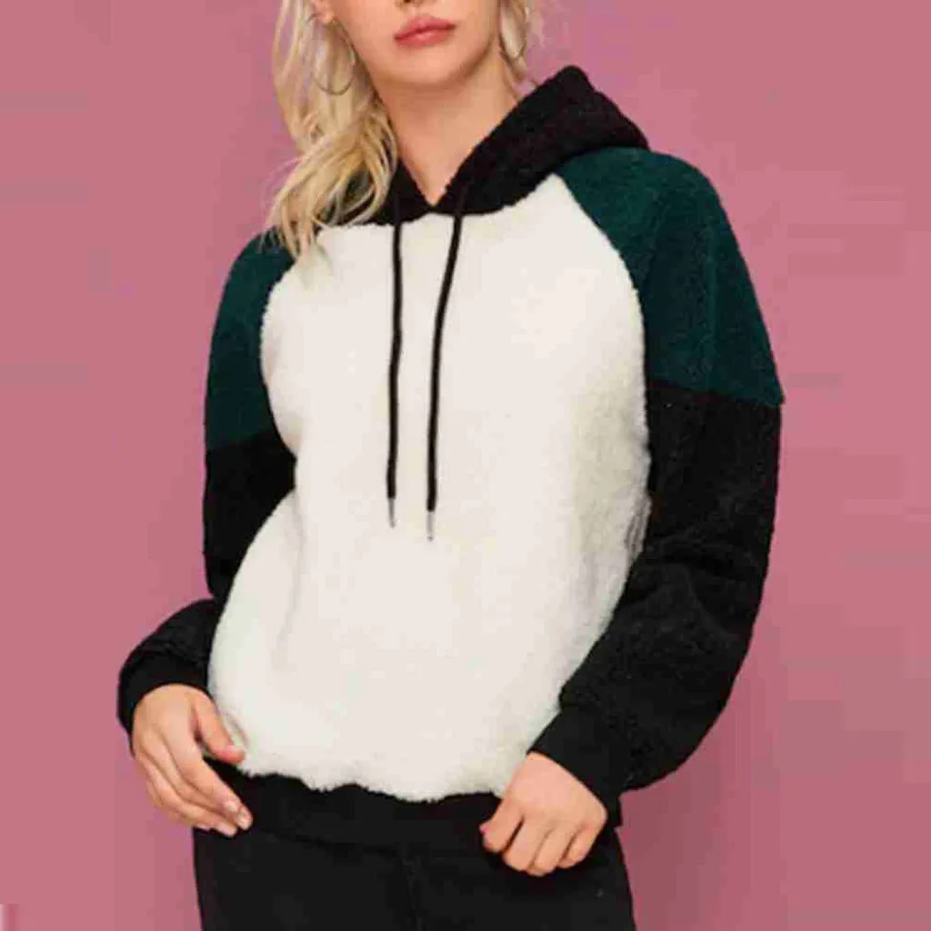 Кашемировая Толстовка для девушек с отворотом дизайнерская однотонная женская