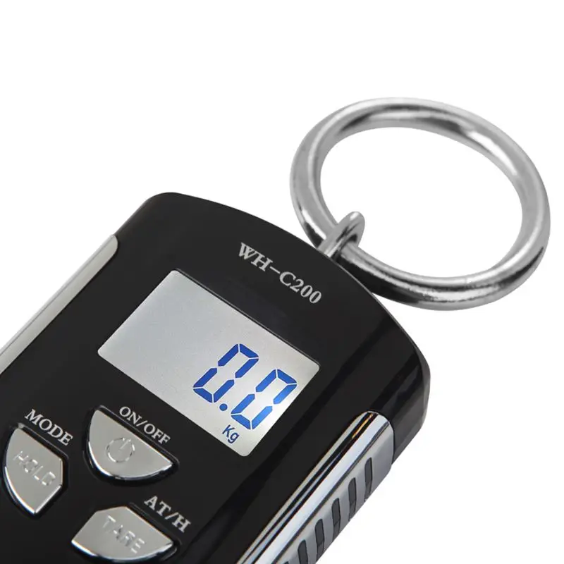 200 кг 400lb мини крановые весы сверхмощные Цифровые Висячие весы lcd с подсветкой