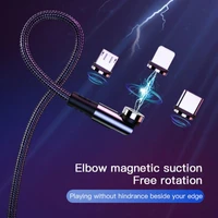 magnetic usb cable fast charging type c cable magnet charger micro usb cable for iphone12 pro max android usb cord 540 degree