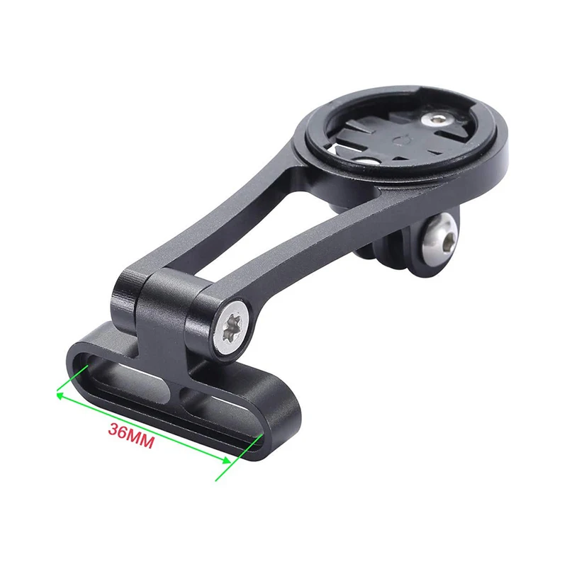 Teyssor Adjustable Out Front Bike Computer Combo Extended Mount for Garmin Edge 25 130 200 500 510 520 800 810 820 1000 1030 images - 6