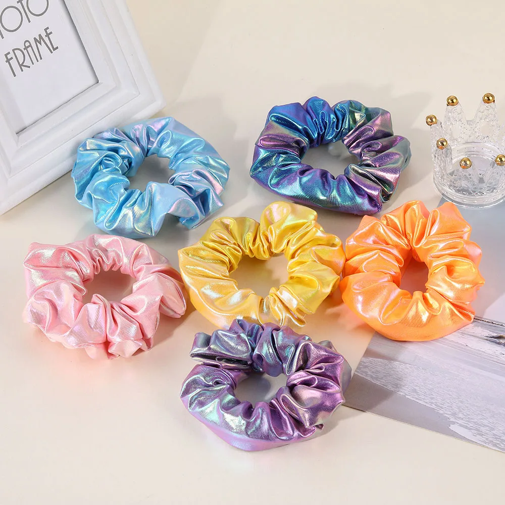 

Резинка для волос женская, шелковая, разноцветная, ручной работы, 2020