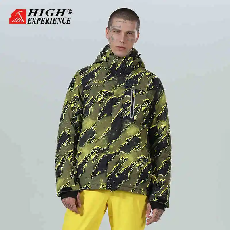 

2019 High Experience Ski Jacket Men Winter Jacket Men Snowboard Jacket Male Snow Jackets Skiing Snowboard Sport Coat Waterproof