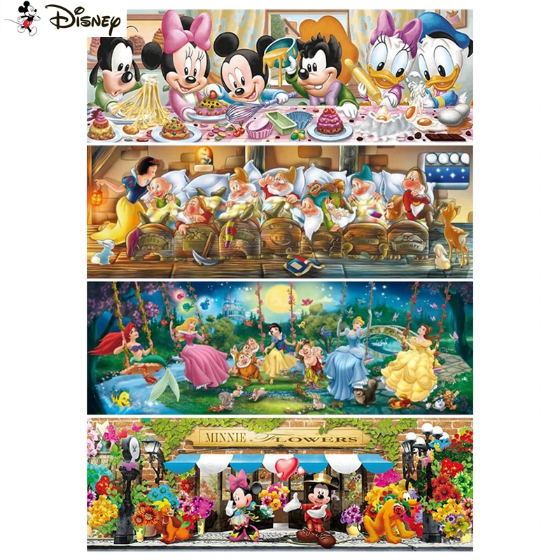 

Disney Diamond Painting Full Square/Round Diamond "Cartoon Mickey Mouse" Pattern Embroidery Cross Stitch 5D Rhinestone Painting