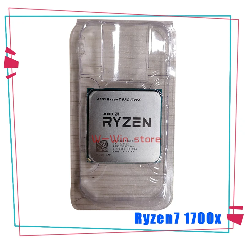 Новый Восьмиядерный процессор AMD Ryzen 7 1700X R7 PRO 3 4 ГГц YD170XBCM88AE YD17XBBAM88AE разъем
