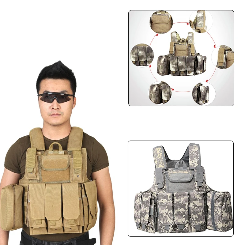 Тактический Жилет для страйкбола тренировочные охотничьи жилеты снаряжение