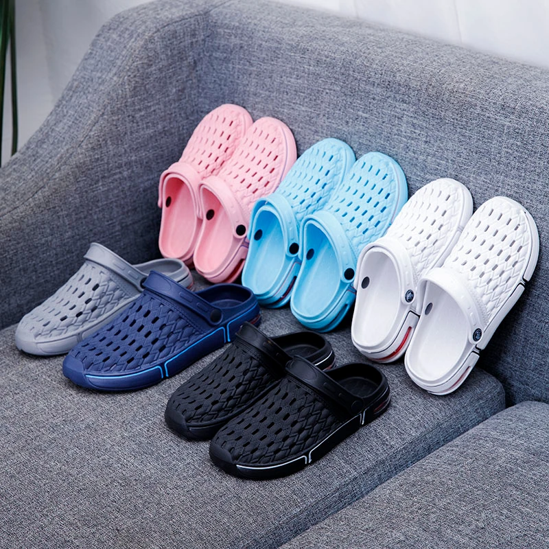 Нескользящие Шлепанцы из ЭВА модные повседневные сандалии для мужчин и женщин