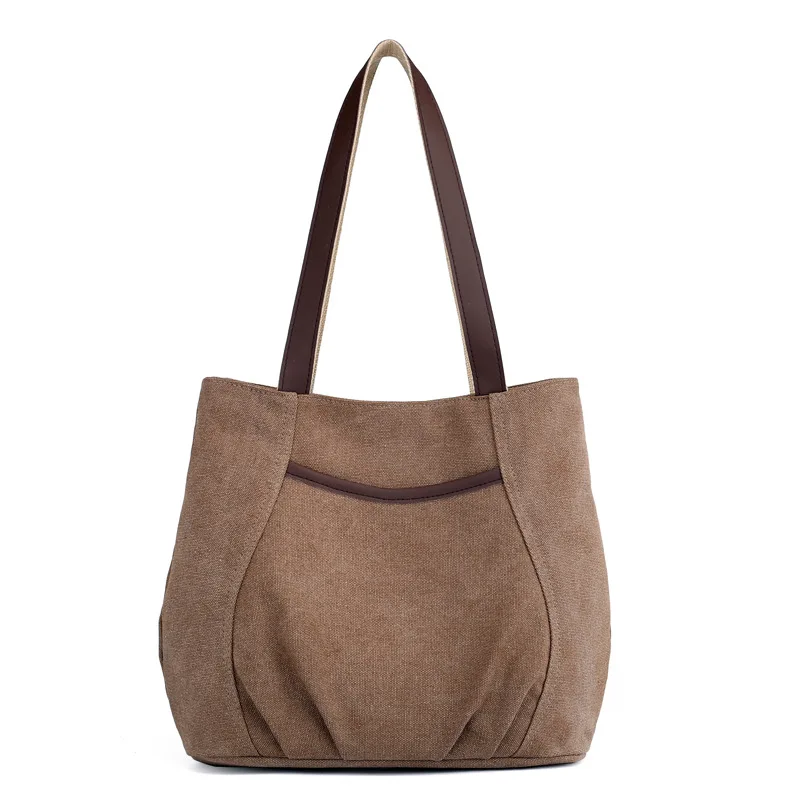 Женская Холщовая Сумка простая сумочка модная сумка через плечо|Сумки с ручками|