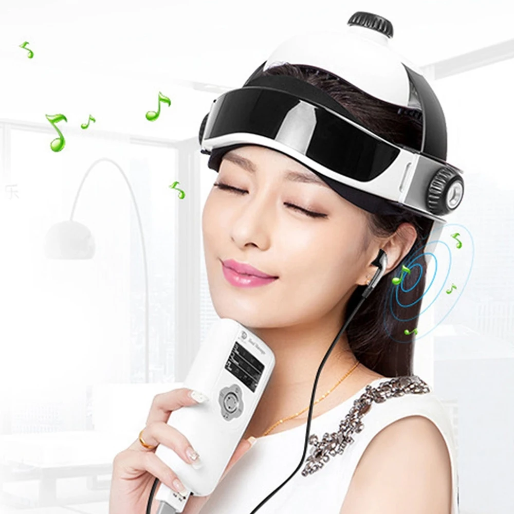 Многофункциональный Дальний инфракрасный массажер для головы антистрессовый