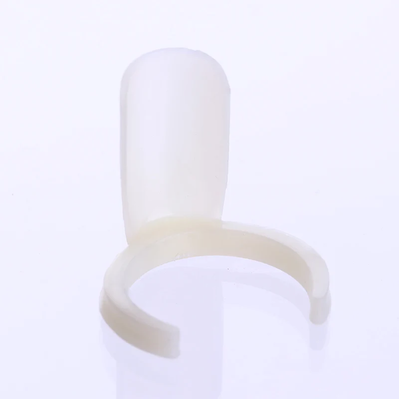 10 шт/20 шт/50 шт белая Пряжка поддельные ногти дисплей дизайн ногтей