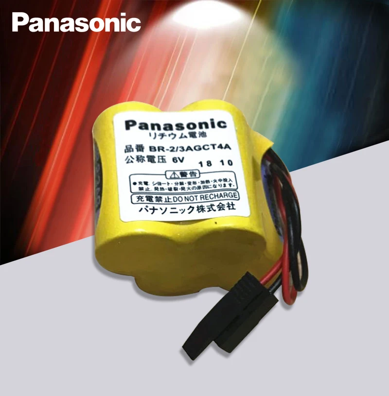 Panasonic оригинальный мобильный телефон 4 шт./лот BR-2/3AGCT4A 6v батарея PLC литий-ионные