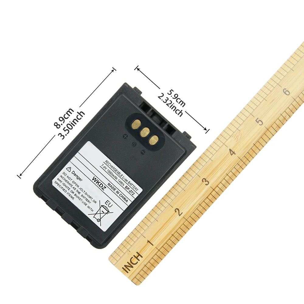 Литий-ионный аккумулятор 10X Icom BP-272 1880 мАч для ICOM ID-31A ID-31E ID-51A сменный двухсторонний