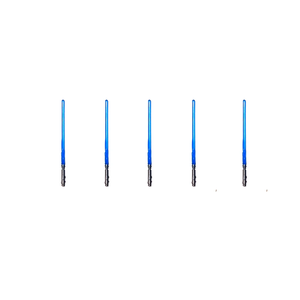 

Star Wars Action Figure Jedi Knight Lightsaber Blue and Red Color Accessory Model Ornaments Toys Children Gifts