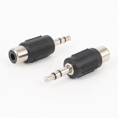 

3.5mm Mono Male to RCA Female Audio Adapter Coupler