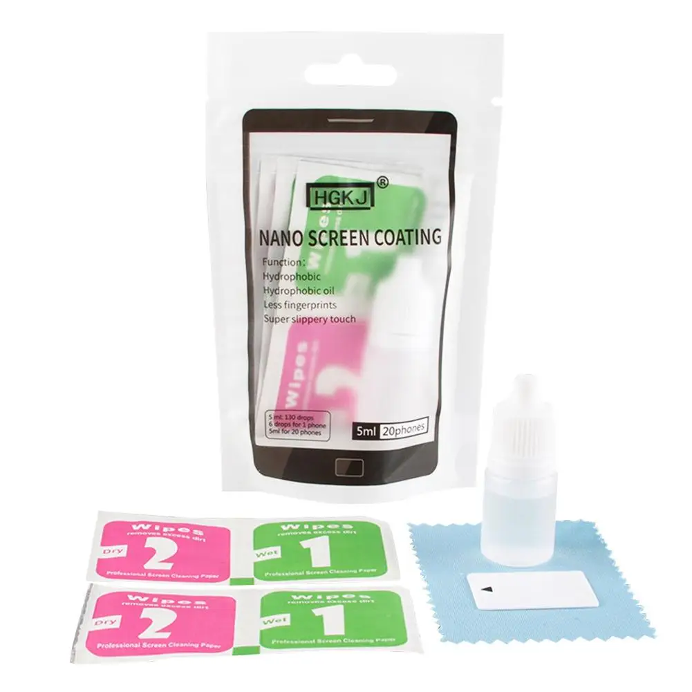 Нано защита для жидкокристаллического экрана смартфонов Анти Царапины жидкость