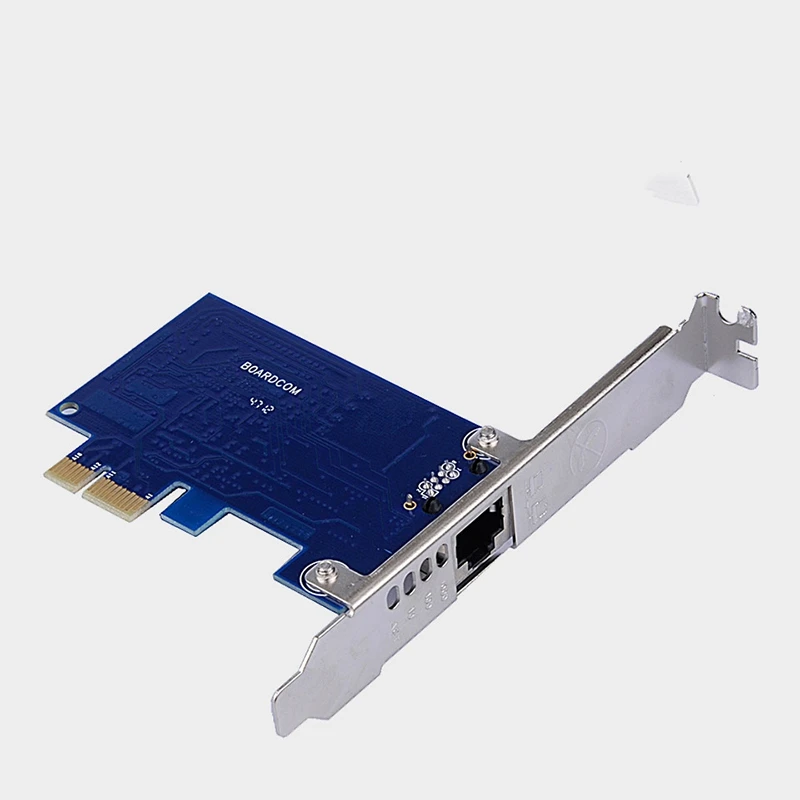 PCI-E бездисковая сетевая карта 10/100/1000M (5751-S) сетевой адаптер Broadcom Gigabit Ethernet с
