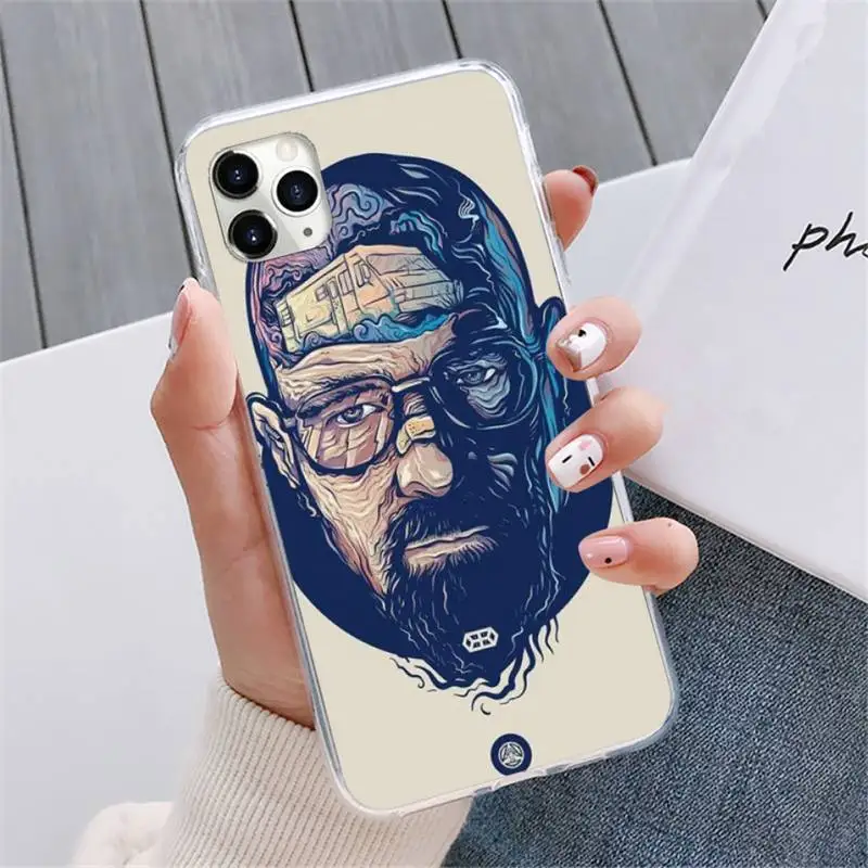 

Heisenberg Breaking Bad Phone Case For iphone 12 5 5s 5c se 6 6s 7 8 plus x xs xr 11 pro max mini