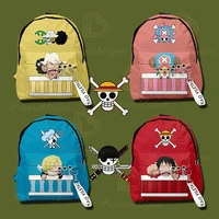 anime one piece oxford bag school backpack boy children girl backpack fashion primary school shoulder bag unisex 3d print