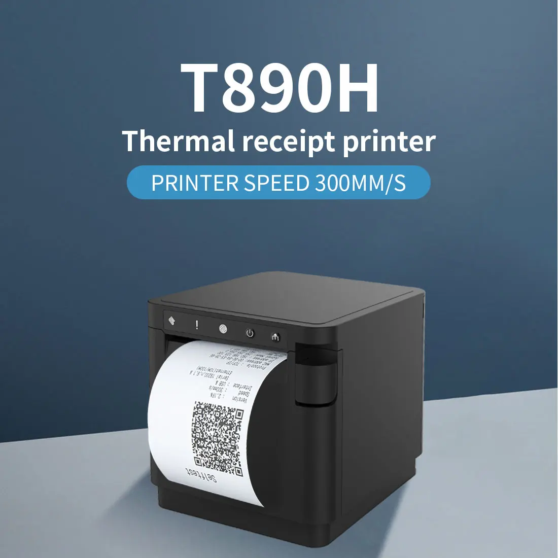 Термопринтер Vretti T890H для супермаркетов 80 мм высокоскоростная печать