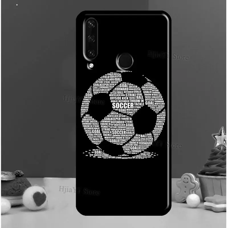 Чехол для телефона с футбольным мячом Huawei Y3 II Y5 Y7 2017 Y6 Prime 2018 Y9 2019 Y7A Y5P Y6P 2020 Nova 5T 2i |