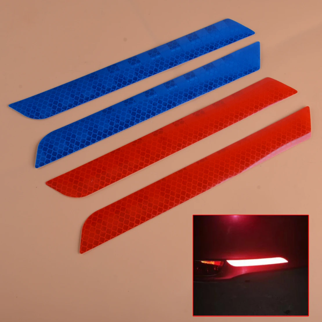 2 шт. виниловые Предупреждение ски для заднего бампера|Наклейки на автомобиль| |