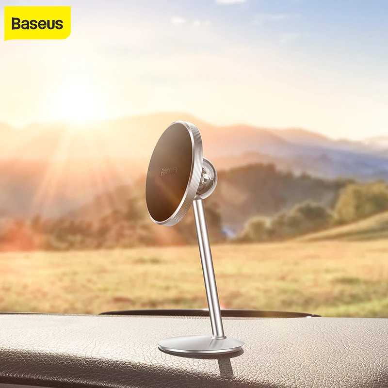 Магнитный автомобильный держатель для телефона Baseus с поворотом на 360 градусов