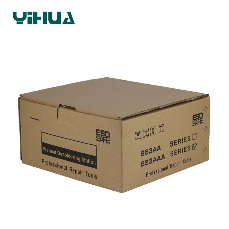 YIHUA 853AAA станция предварительного нагрева PCB подогреватель паяльная станция BGA паяльная станция Сварка тепловой пушкой станция 1350 Вт
