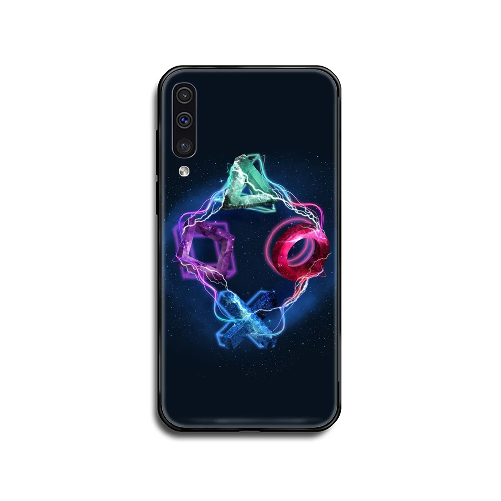 

Hot game console playstation Phone case cover hull For Samsung Galaxy A C Note 3 4 5 6 7 8 10 20 40 50 70 E S Plus Pro black