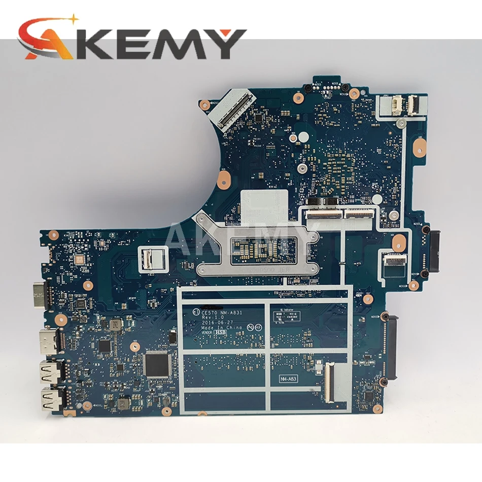 Verkaufen Für Lenovo ThinkPad E570 Laptop Motherboard Mit SR2ZV I7-7500U CPU FRU 01EP403 CE570 NM-A831