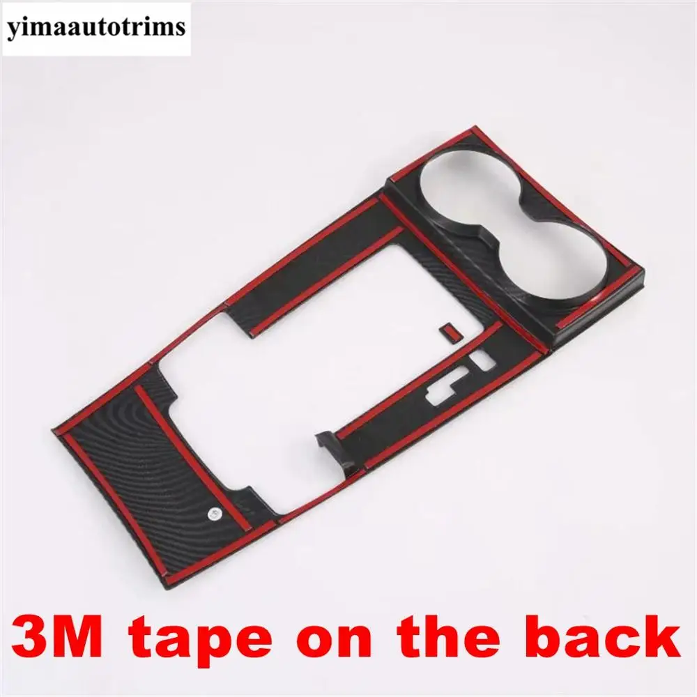 

Center Control Stalls Transmission Gear Shift Decoration Panel Cover Trim Fit For Mazda 3 Sedan 2019 2020 ABS Carbon Fiber Look