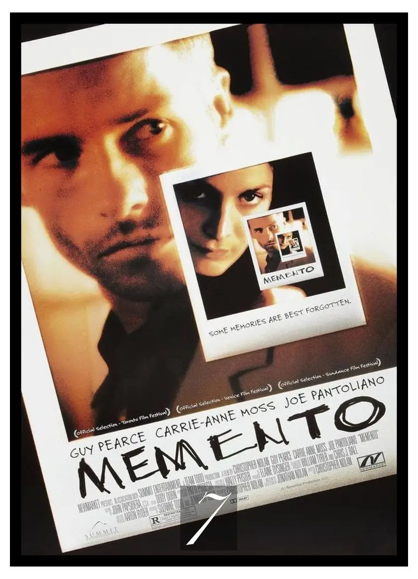 Memento фильм домашняя декоративная живопись белый плакат на крафт-бумаге 42X30 см - Цвет: Зеленый
