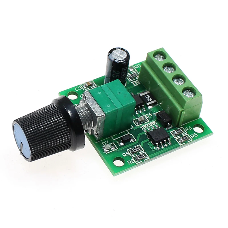 Миниатюрный контроллер скорости ШИМ DC1.8 12V двигатель постоянного тока 0 ~ 100%