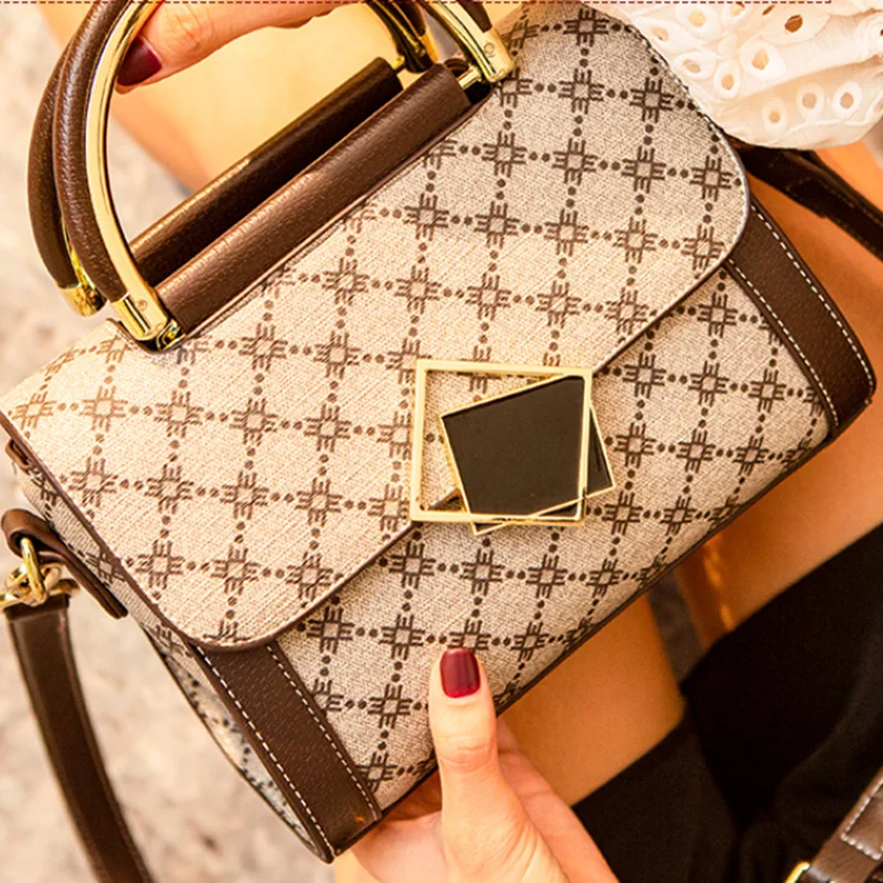 Fashion designer luxury bag high quality leather handbags portable chain shoulder bag women fashion diamond  mini travel bag