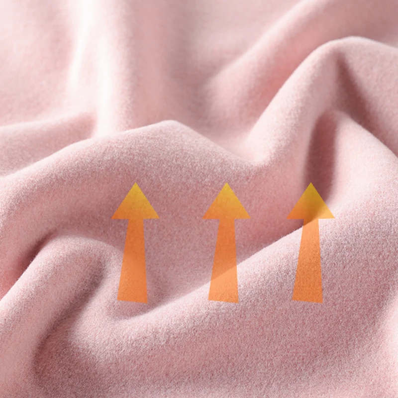 Термобелье модные зимние теплые топы мягкое нижнее белье теплый женский топ на