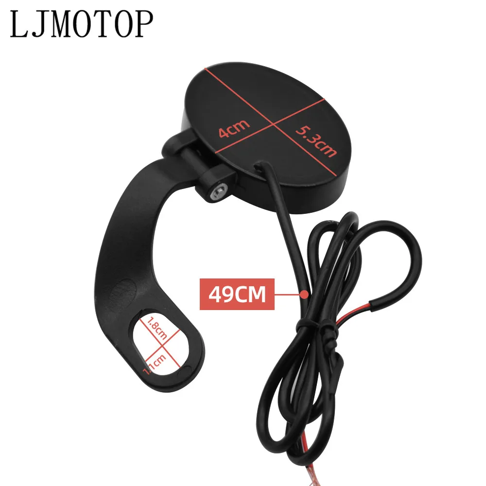 Цифровой вольтметр для мотоцикла Тестер светодиодный дисплей измеритель