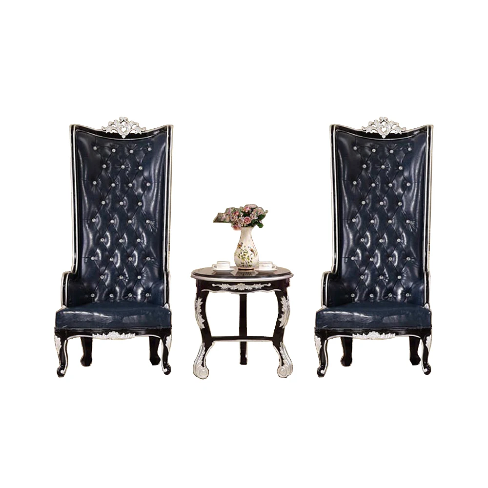 S Cama Puff + Round Side Table
