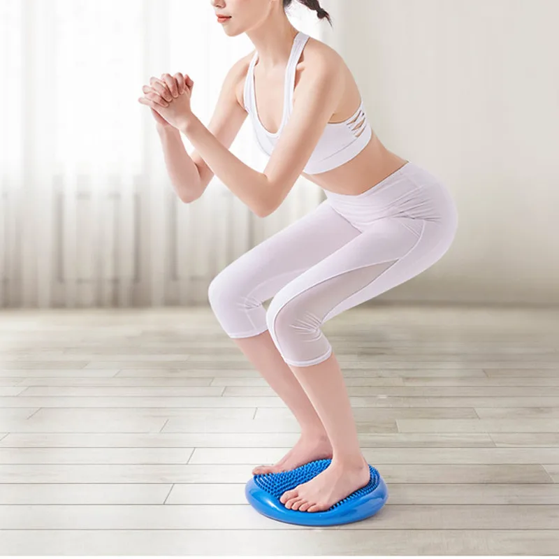 Коврик для йоги массажная подушка балансирующее сиденье надувной Массажный мяч