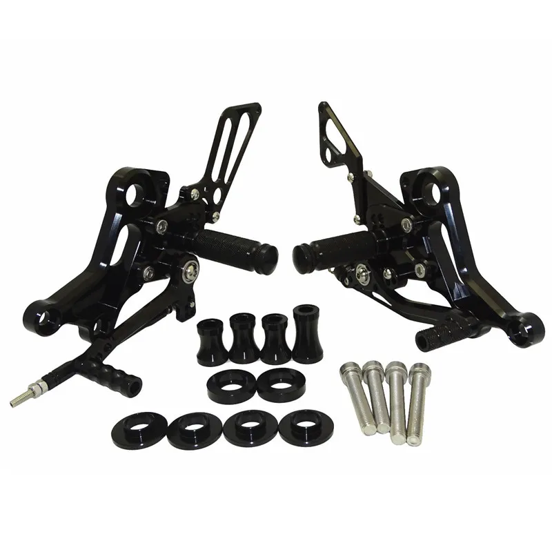 Мотоцикл регулируемый задний набор подножки водителя для ног Педальный Набор