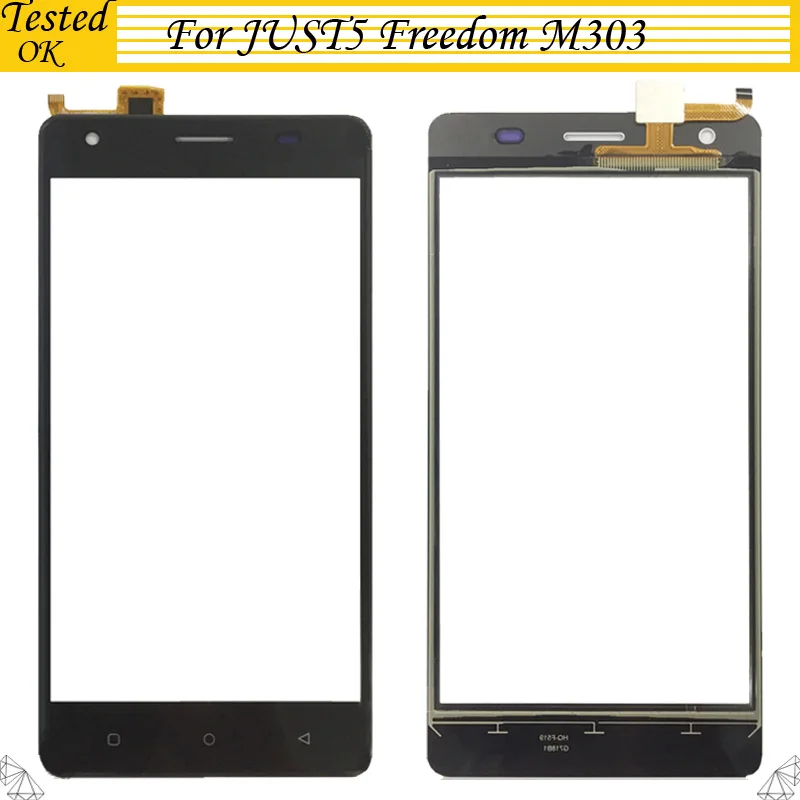 Сенсорный экран для JUST5 Freedom M303 панель объектива стеклянный Запчасти дигитайзер M