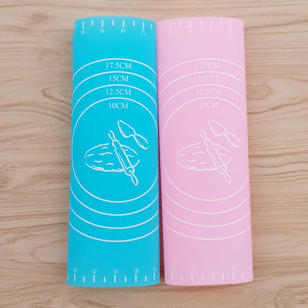 1 шт. антипригарный силиконовый коврик для раскатки теста подкладка кондитерских